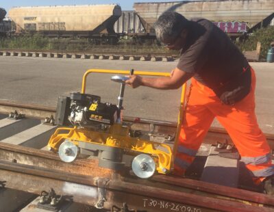 Molatrice profilatura rotaie MPR 4000 D