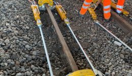 Hydraulic rail stressor MIT 70 - Morsetto idraulico tendirotaie MIT 70