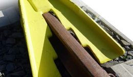 Calzos para encarillar vehículos de ferrovías